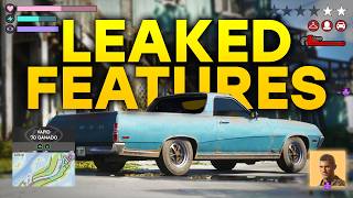 GTA 6 New Leaked Gameplay Features Deep Dive