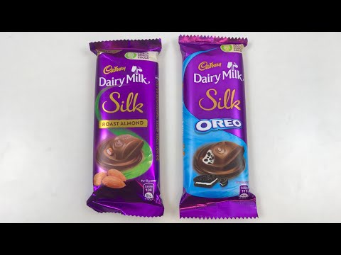 Dairy Milk Silk - Roast Almonds Vs. Oreo