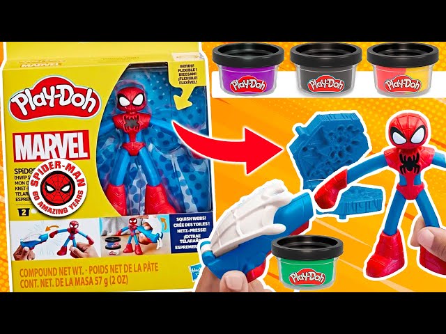 Vídeo relacionado con Play-Doh Marvel, Set de Figuras de Superhéroes de Juguete, Manualidades Infantiles con Plastilina, Niños y Niñas de 4 Años o Más