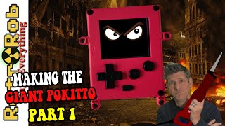 🎮 Making the Giant Pokitto Part 1: Feat. SkaboyTD! 🎮
