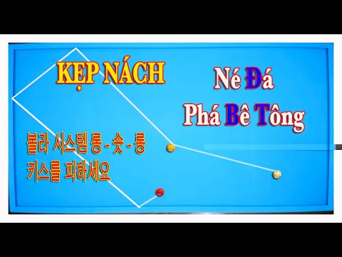 Bộ số bida 3C Kẹp nách NÉ ĐÁ Bola - 볼라 시스템 롱 - 숏 - 롱 Long Short Long - 3 Cushion Billiards 당구