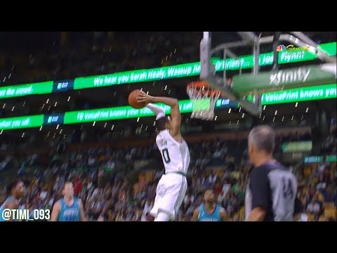 Jayson Tatum CELTICS DEBUT Highlights vs Charlotte Hornets (9 pts, 5 reb, 5 ast)
