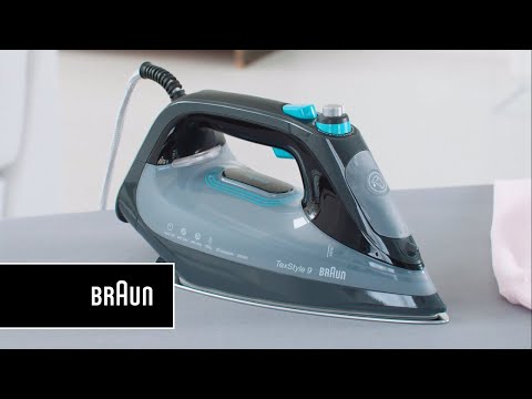Braun TexStyle 9 Steam Iron – Braun’s fastest steam iron | Introduction