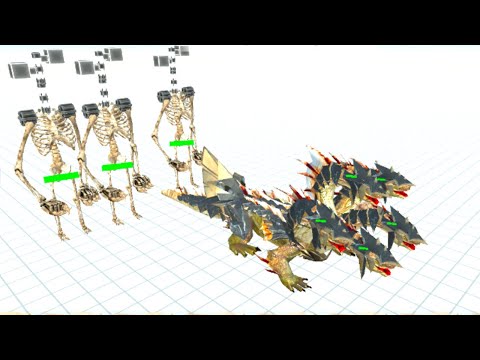 HYDRA NEW SKIN + X3 SIREN HEAD VS X4 PRIMATES  -  ARBS