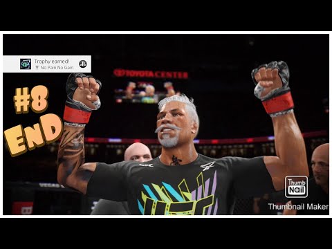 UFC 4 Career Mode Walkthrough Gameplay Part 8 - Becoming Champion - Ending