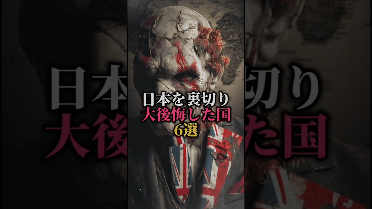日本を裏切り大後悔した国6選#怖い話 #歴史 #雑学 #都市伝説