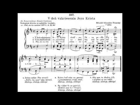 JKS 207 - V deň vzkriesenia (ein Osterlied auf die Melodie des Ostersegens)
