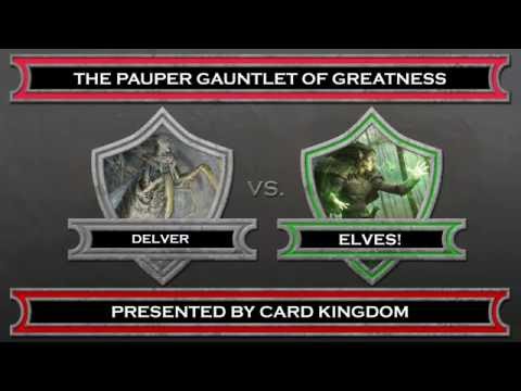 Elves vs. Delver - Pauper MTG Gauntlet of Greatness FINALS