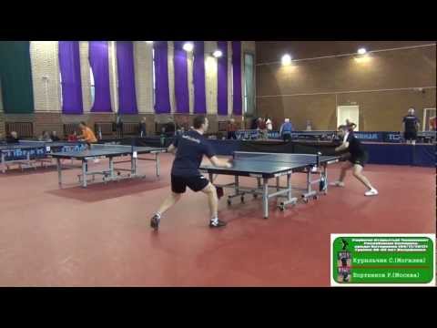 Sergey KURILCHIK vs Roman BORTNIKOV Raubichi, Belarus Open Championship 2012 Table Tennis