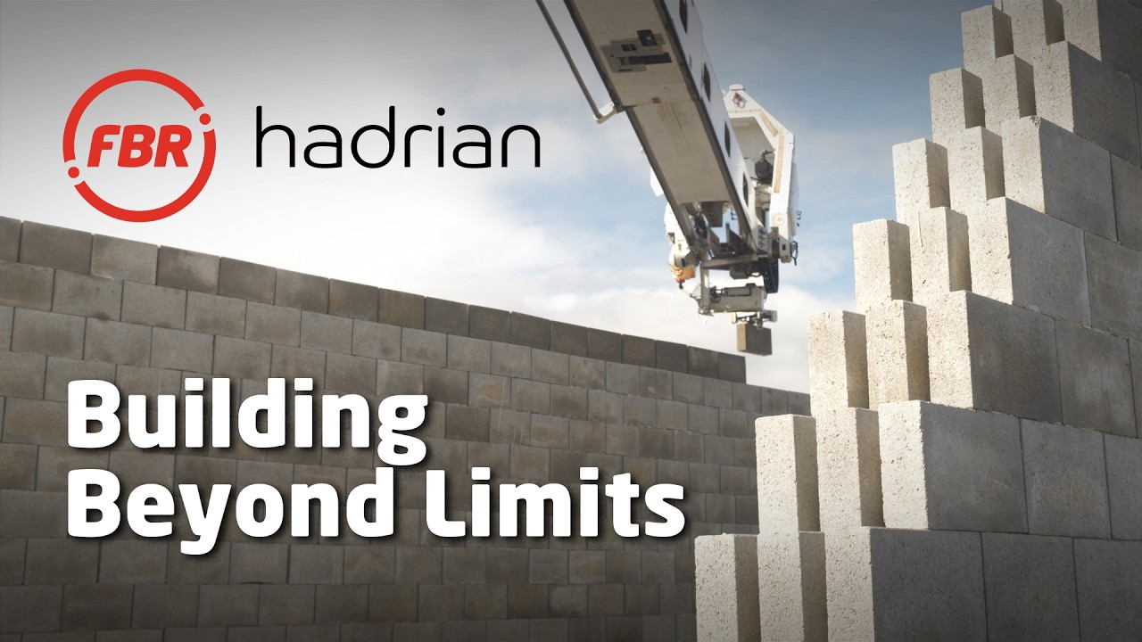 Meet Hadrian X, the Robot Bricklayer Disrupting Construction