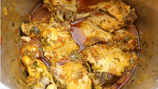 RECEITA DE FRANGO COZIDO NA PANELA DE PRESSÃO | FRANGO GUISADO