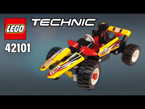LEGO Racing Car (42101) from Lego Technic Buggy set Building Instructions | Top Brick Builder
