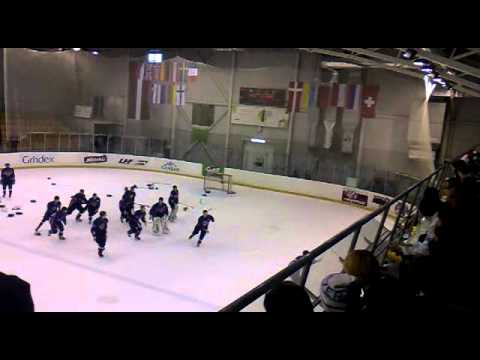 Soviet Wings(RUS) vs Flemingsberg IK (SWE) 3:2 - Final of U16 Riga Cup 2011 - After the Game