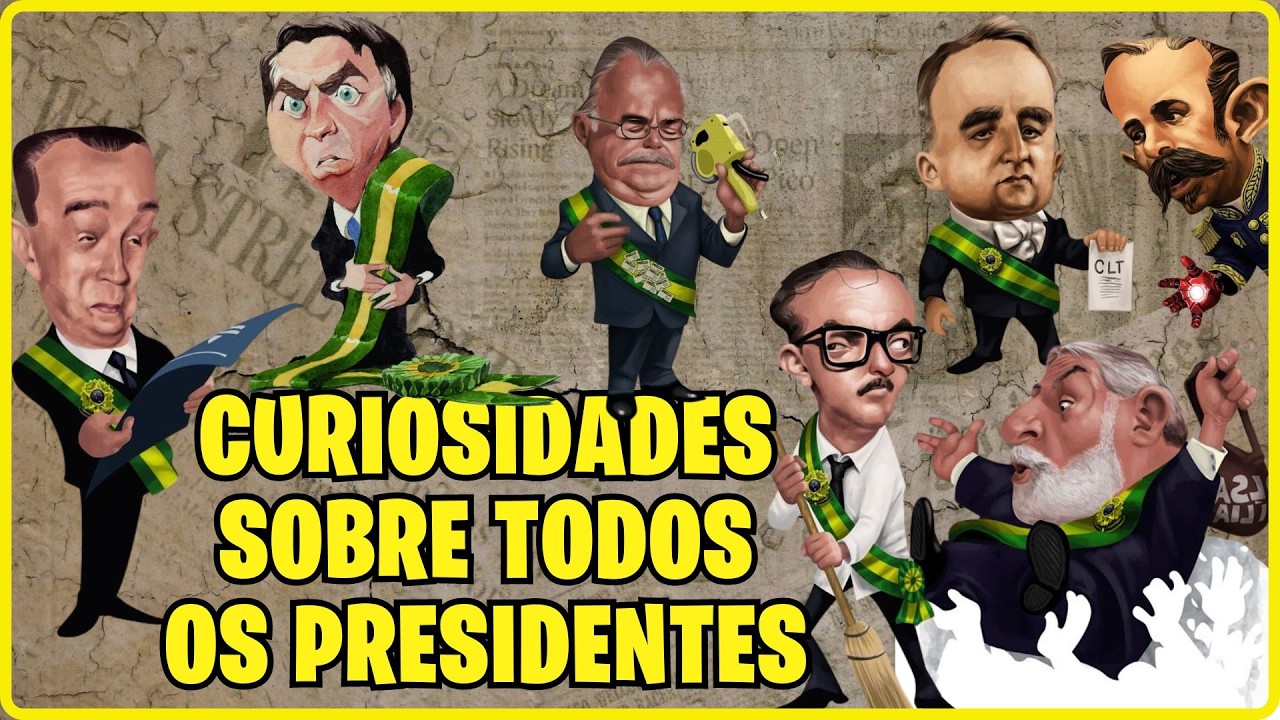 Em 135 anos, veja curiosidades de todos PRESIDENTES DO BRASIL