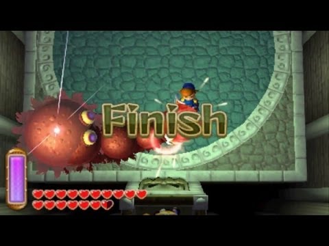 The Legend of Zelda: A Link Between Worlds - 100% Walkthrough Part 18 - Sword Upgrade / Heart Pieces