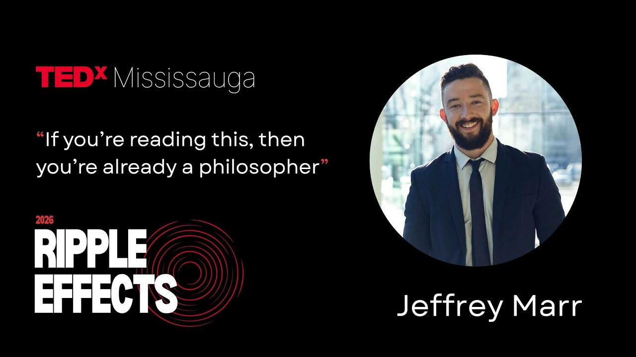 If you're reading this, then you're already a philosopher | Jeffrey Marr | TEDxMississauga