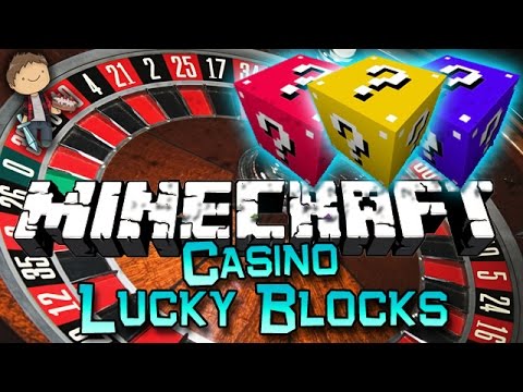 LUCKY BLOCKS CASINO ROULETTE CHALLENGE - MINECRAFT MODDED MINI-GAME!