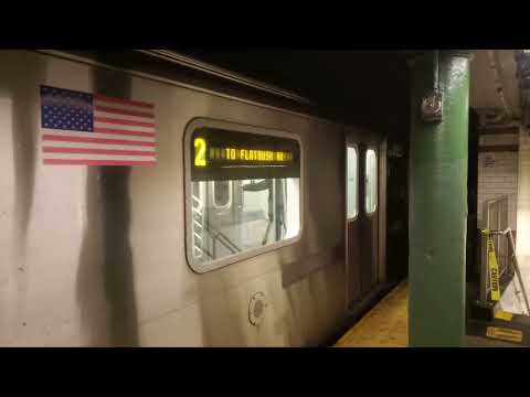 NYCT || Flatbush Avenue Bound 1999-2003 Bombardier R142 #6925 ② Train at Atlantic Avenue (via Lex)