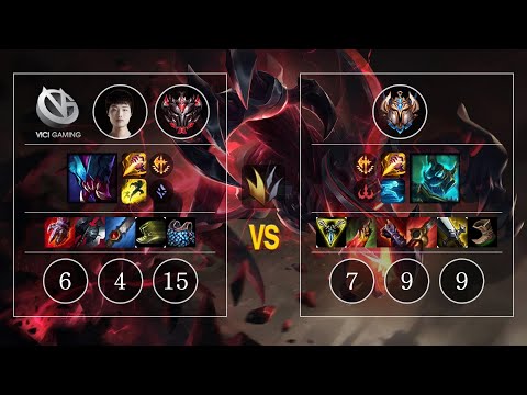 VG Chieftain Rek'Sai vs Hecarim Jungle - KR Patch 10.12