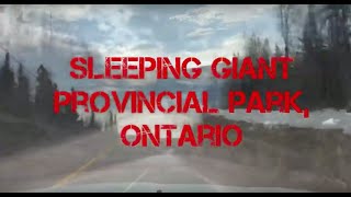 preview picture of video 'Thunder Bay trip: #4 Sleeping Giant Area'