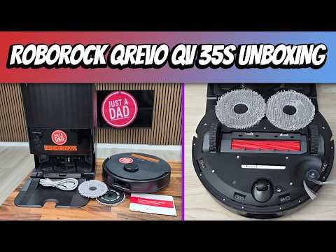 Roborock QV 35S Robot Vacuum & Mop First Look / How To Setup / Review