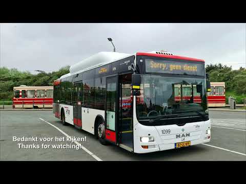 HTM lijn 23: Den Haag Kijkduin - Scheveningen Noord | 2021 | 4K