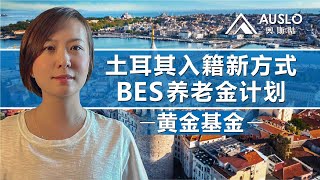 土耳其入籍新方式，BES养老金计划之黄金基金，土耳其政府基金项目开放，土耳其政府黄金基金，土耳其黄金基金已拿到批文，土耳其官方基金入籍#土耳其入籍 #土耳其移民 #土耳其护照 #土耳其基金 #土耳其