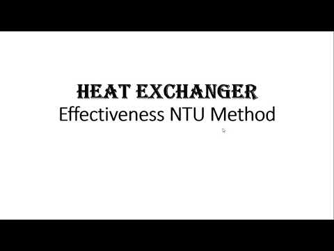 Heat transfer - 17ME63- Heat exchanger