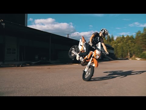 KTM TWOSTROKE STUNT -  300 EXC 2016 - ALBIN JONSSON - (HD)