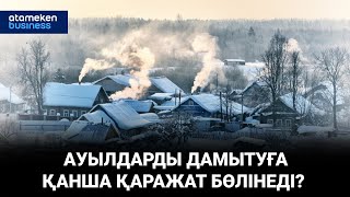 Ауылдарды дамытуға қанша қаражат бөлінеді?