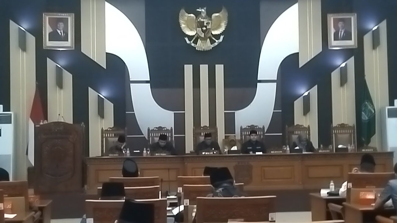 Rapat Paripurna I di Gedung DPRD Kabupaten Pasuruan