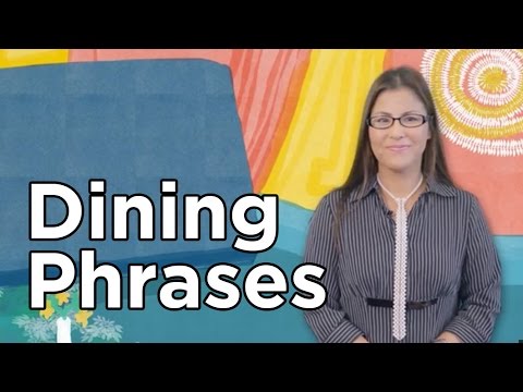 Uki Uki Japanese Lesson 15 - Common Dining Phrases