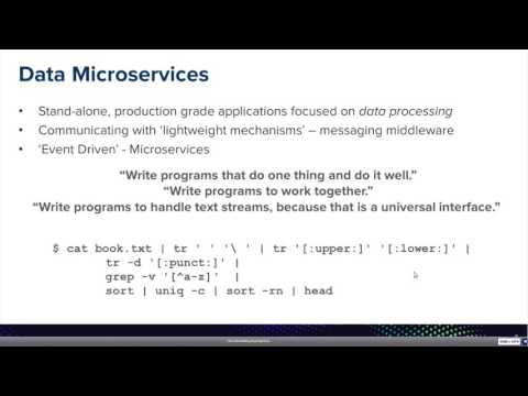 Webinar: Data Microservices in the Cloud