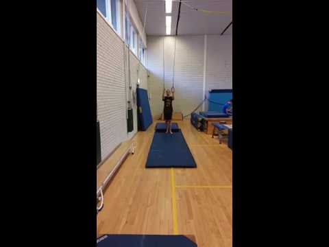 Vouwhang opsteken vooraanzicht