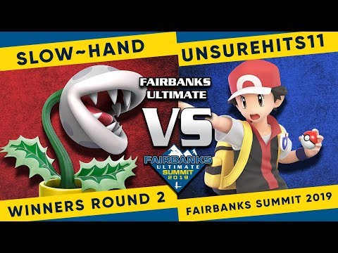 Fairbanks Summit 2019: Slow-Hand (Piranha Plant) vs Unsurehits11 (Pokemon Trainer) Winners Round 2