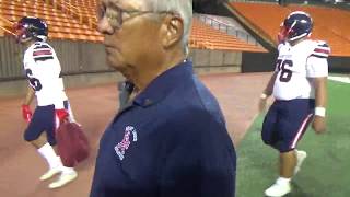 [RAW] Saint Louis coach Cal Lee: '11 guys missed tackles'