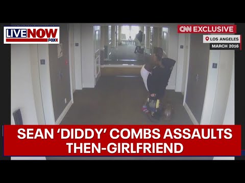 WATCH: video shows P. Diddy assaulting ex-girlfriend Cassie | LiveNOW from FOX