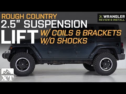 Jeep Wrangler Rough Country 2.5" Suspension Lift (2007-2018 JK 4 Door) Review & Install