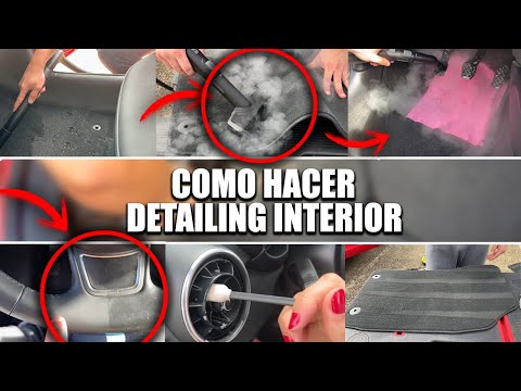 COMO hacer DETAILING INTERIOR de un COCHE PASO A PASO - Detailing Pamplona