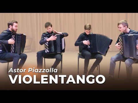 A. Piazzolla - Violentango | Квартет баяністів «Grand Classic» (Житомир)