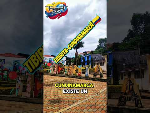 ¿EL PUEBLO MÁS PACÍFICO DE CUNDINAMARCA? ⛪ Tibirita | Panorámica Criolla #shorts