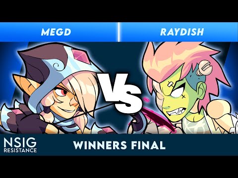MegD vs Raydish - Brawlhalla Singles Winners Final - nSig Resistance | Ember vs Petra