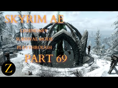 Skyrim Anniversary Edition / Legendary Difficulty Survival Mode Part 69 - Are These Male Mermaids?