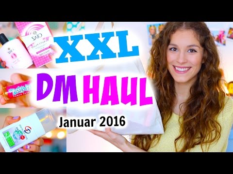 Upsss...fast 60€ XXL DM HAUL ♡ Januar 2016! BarbieLovesLipsticks Video