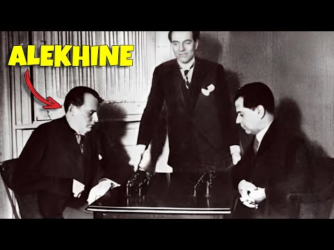 Alexander Alekhine vs Frank Marshall | All-Russian Masters (1914) #chess #chessgames