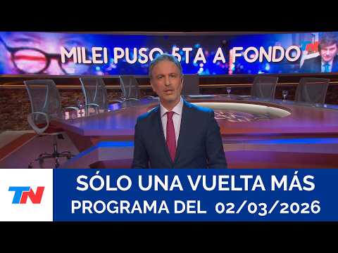 SÓLO UNA VUELTA MÁS I (Programa completo del 02/03/2026)