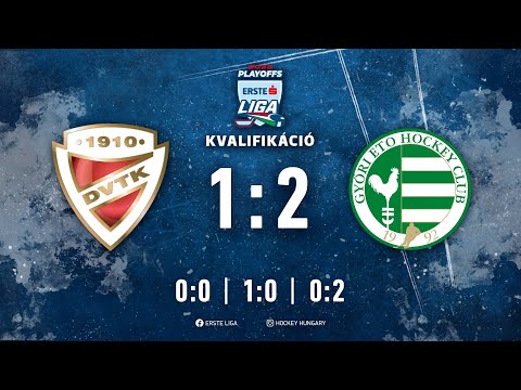 Gólösszefoglaló - EL 224 - DVTK Jegesmedvék - UNI Győr ETO HC 1:2 20220222