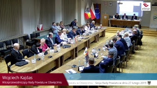 VI sesja Rady Powiatu w Oświęcimiu (27.02.2019 r.)