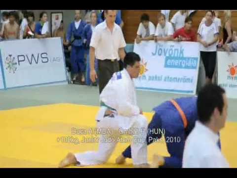 Judo 2010 Paks +100kg Duca A (MDA) - Ömböli R (HUN)