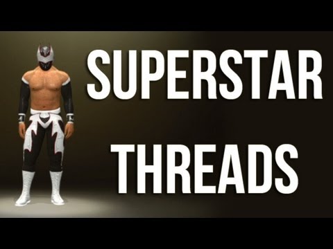 WWE '12 Superstar Threads: Sin Cara - Negro, Green Ranger & Hart